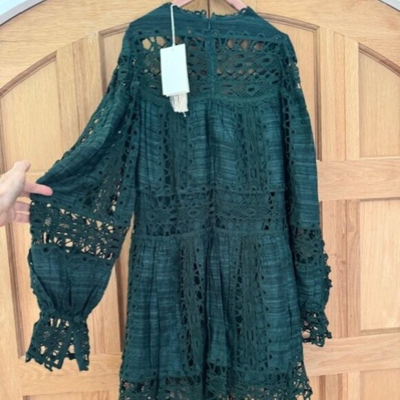 Brand New (w tags, bag + hanger) ULLA JOHNSON "Lata" Handmade Dress - Picture 6 of 16
